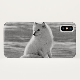 Vintage USA Alaska Arctic fox iPhone X Case