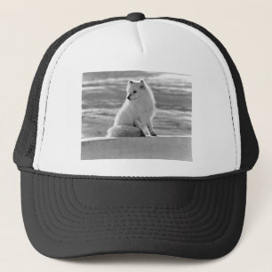 Vintage USA Alaska Arctic fox Trucker Hat