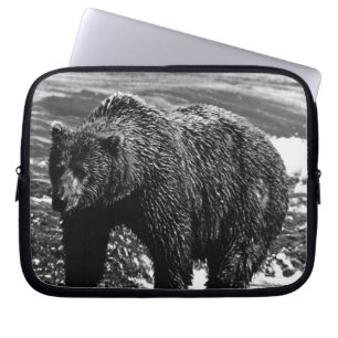 Vintage USA Alaska brown bear Case-Mate iPhone Cas Laptop Sleeve