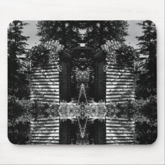 Vintage USA Alaska deluxe outhouse 1970 iPad Smart Mouse Mat