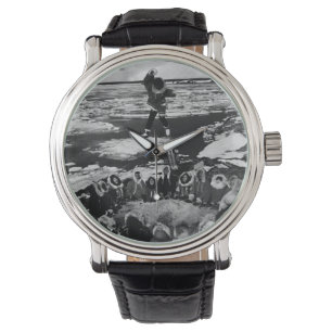Vintage USA Alaska eskimo blanket tossing Watch
