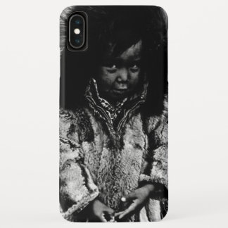 Vintage USA Alaska eskimo boy iPhone XS Max Case