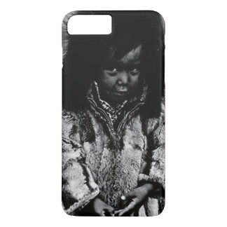 Vintage USA Alaska eskimo boy iPhone 8 Plus/7 Plus Case