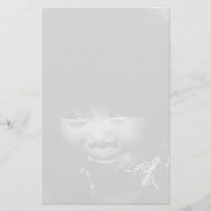 Vintage USA Alaska eskimo child 1970 Stationery