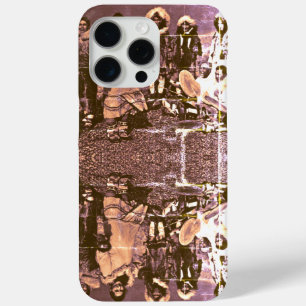Vintage USA Alaska Eskimo dancers iPhone 15 Pro Max Case