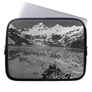 Vintage USA Alaska glacier bay national monument C Laptop Sleeve