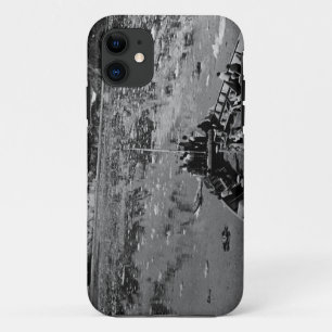 Vintage USA Alaska glacier bay national monument iPhone 11 Case