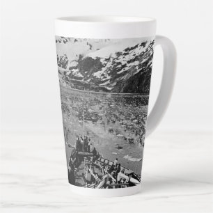 Vintage USA Alaska glacier bay national monument Latte Mug