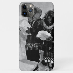 Vintage USA Alaska igloo builders iPhone 11 Pro Max Case