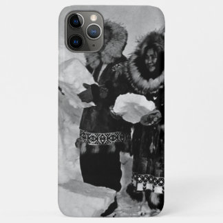 Vintage USA Alaska igloo builders iPhone 11 Pro Max Case