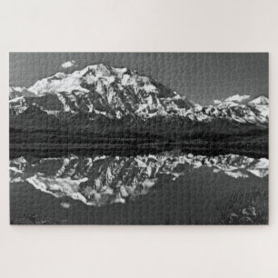 Vintage USA Alaska magnificent mt mckinley Jigsaw Puzzle
