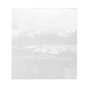 Vintage USA Alaska Matanuska glacier 1970 Notepad