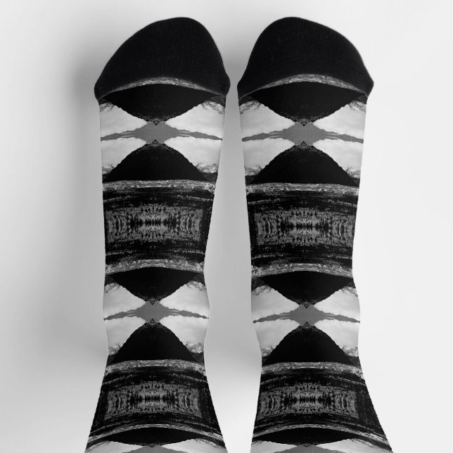 Vintage USA Alaska Matanuska glacier Socks (Top)