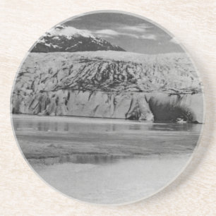 Vintage USA Alaska Mendenhall glacier Juneau 1970 Coaster