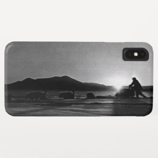 Vintage USA Alaska Midnight sun mushing iPhone XS Max Case
