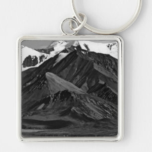 Vintage USA Alaska Mt Mckinley national park 1970 Key Ring