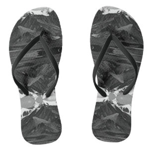 Vintage USA Alaska Mt Mckinley national park Flip Flops