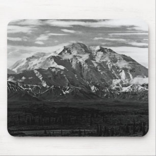 Vintage USA Alaska Mt Mckinley national park Mouse Mat