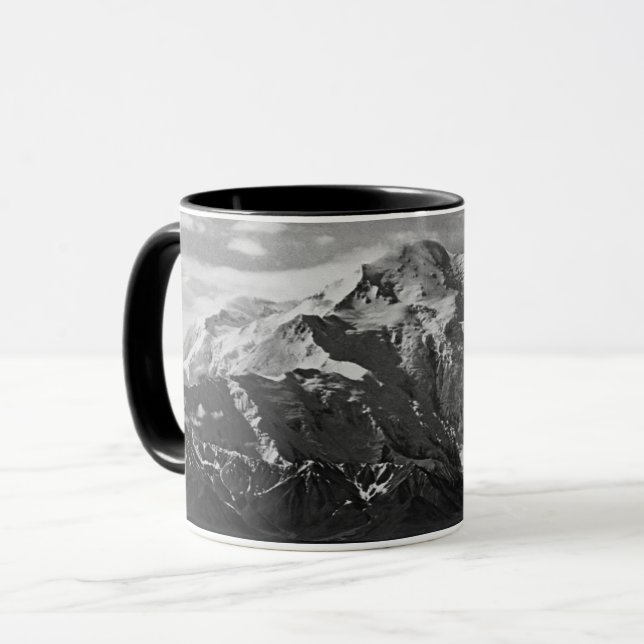 Vintage USA Alaska Mt Mckinley national park Mug (Front Left)