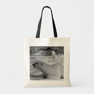 Vintage USA Alaska polar bear Tote Bag