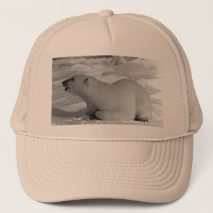 Vintage USA Alaska polar bear Trucker Hat
