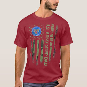 Vintage USA American Camo Flag Proud To Be An T-Shirt