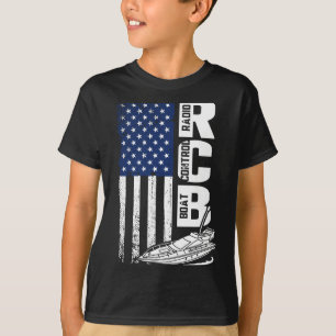 Vintage usa american flag 4th of july patriotic rc T-Shirt