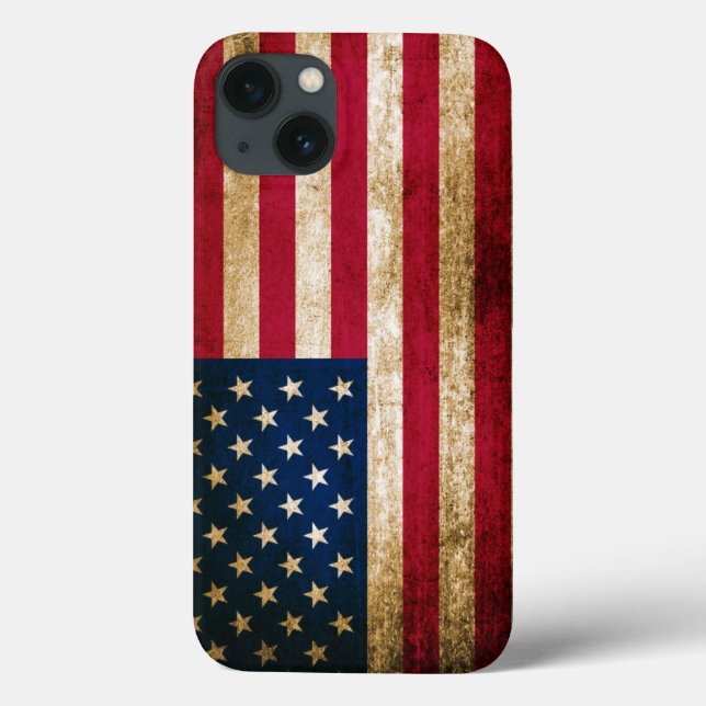 Vintage USA Americana Flag Case-Mate iPhone Case (Back)