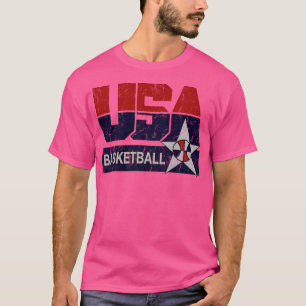 Vintage Usa Bball America Basketball T-Shirt