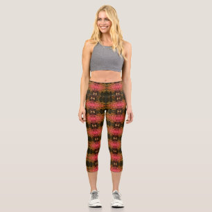 Vintage USA California San Simeon Neptune pool Capri Leggings