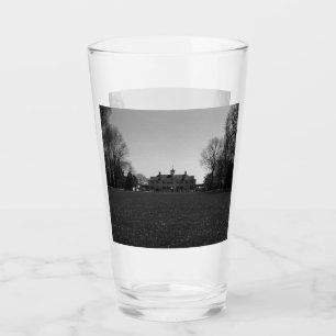 Vintage USA Mount Vernon George Washington house Glass