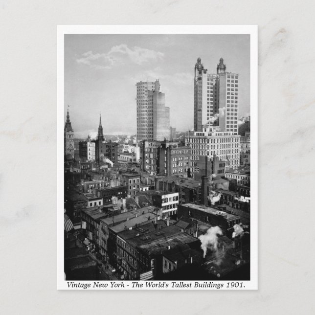 Vintage USA, New York City 1901 Postcard (Front)