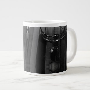 Vintage USA New York rockefeller Atlas statue Large Coffee Mug
