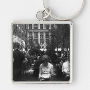 Vintage USA New York Rockefeller Centre Key Ring