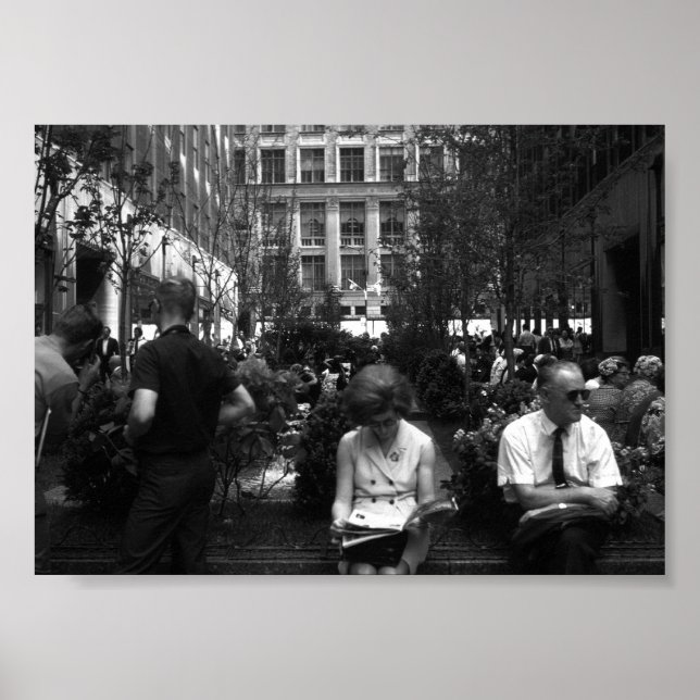 Vintage USA New York Rockefeller Centre Poster (Front)