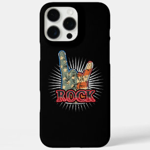 Vintage USA Rock - Band Concert Poster 70s 80s iPhone 16 Pro Max Case