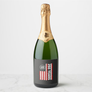 Vintage USA Semiquincentennial 250th Anniversary  Sparkling Wine Label