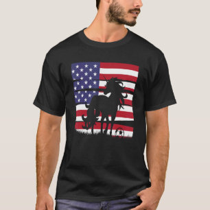 Vintage USA Soccer Unicorn Player Sport Football T-Shirt