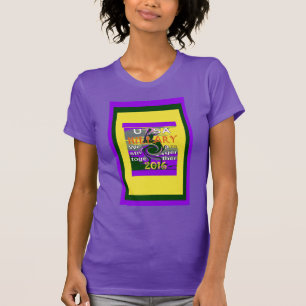 Vintage USA Stronger Together Abstract Art Print T-Shirt