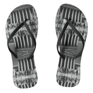 Vintage USA Washington Memorial Lincoln Flip Flops