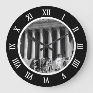 Vintage USA Washington Memorial Lincoln Ring Large Clock