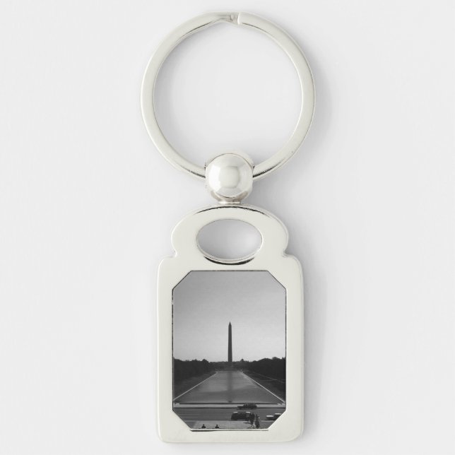 Vintage USA Washington Monument Key Ring (Front)