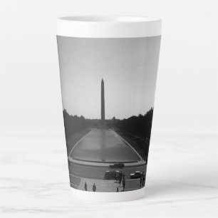 Vintage USA Washington Monument Latte Mug