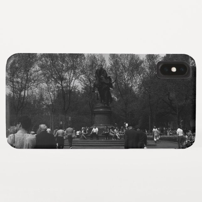 Vintage USA Washington Park Case-Mate iPhone Case (Back (Horizontal))