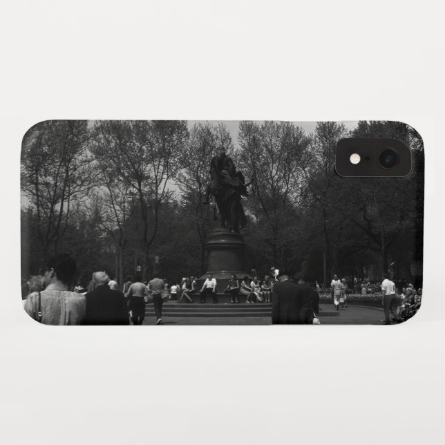 Vintage USA Washington Park Case-Mate iPhone Case (Back (Horizontal))