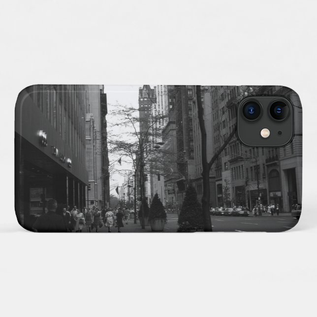 Vintage USA Washington Street Case-Mate iPhone Case (Back (Horizontal))