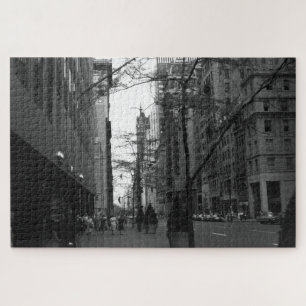 Vintage USA Washington Street Jigsaw Puzzle