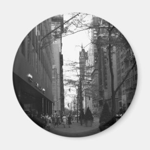 Vintage USA Washington Street Magnet