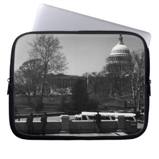 Vintage USA Washington The Capitol street Business Laptop Sleeve