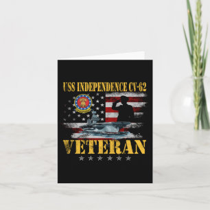 Vintage Uss Independence Cv-62 Aircraft Carrier Fl Card